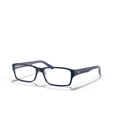 Ray-Ban RX5169 Eyeglasses 5815 blue - three-quarters view