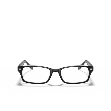 Ray-Ban RX5206 Korrektionsbrillen 2034 black on transparent - Vorderansicht
