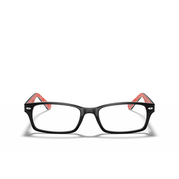 Ray-Ban RX5206 Korrektionsbrillen 2479 black on red