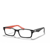 Occhiali da vista Ray-Ban RX5206 2479 black on red - anteprima prodotto 2/4