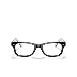 Ray-Ban RX5228 Korrektionsbrillen 5014 black on white