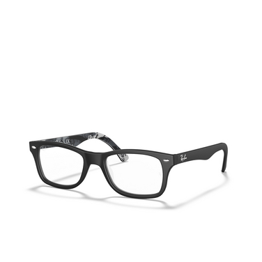 Ray-Ban RX5228 Eyeglasses 5405 black - three-quarters view