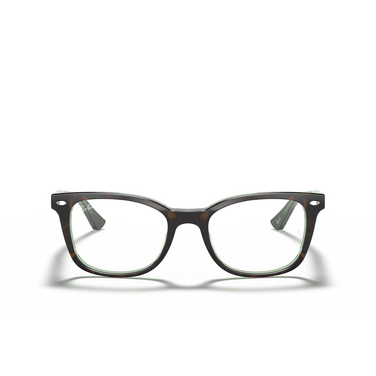 Lunettes de vue Ray-Ban RX5285 2383 havana on green - Vue de face