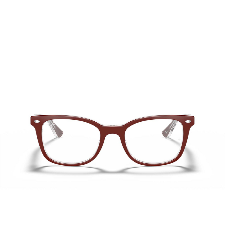 Gafas graduadas Ray-Ban RX5285 5738 bordeaux on transparent - 1/4