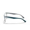 Ray-Ban RX5285 Eyeglasses 5763 turquoise - product thumbnail 3/4