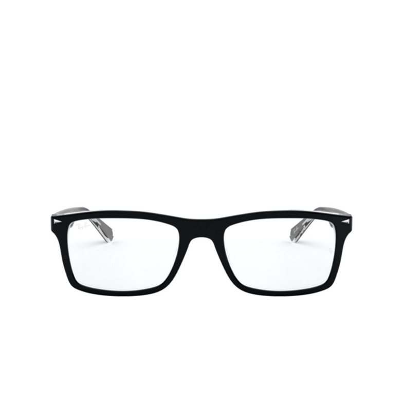 Ray-Ban RX5287 Eyeglasses 2034 black on transparent - 1/4