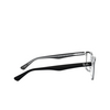 Ray-Ban RX5287 Eyeglasses 2034 black on transparent - product thumbnail 3/4