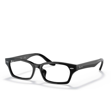 Ray-Ban RX5344D Eyeglasses 2000 black - three-quarters view
