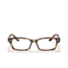 Lunettes de vue Ray-Ban RX5344D 2243 havana - Vignette du produit 1/4