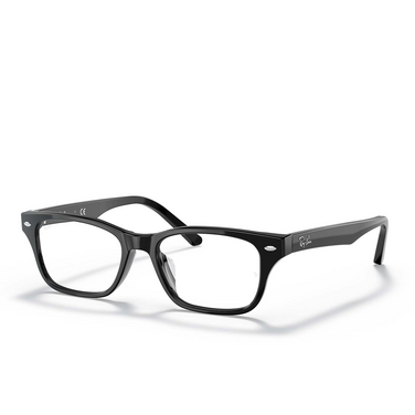 Ray-Ban RX5345D Eyeglasses 2000 black - three-quarters view