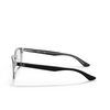 Lunettes de vue Ray-Ban RX5375 2034 black on transparent - Vignette du produit 3/4