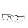 Ray-Ban RX5375 Eyeglasses 5883 havana on light blue - product thumbnail 2/4