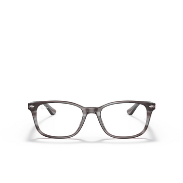 Ray-Ban RX5375 Eyeglasses 8055 striped grey - front view
