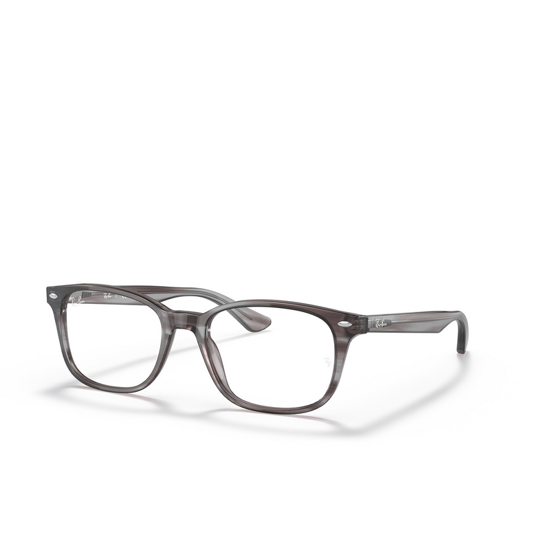 Ray-Ban RX5375 Eyeglasses 8055 striped grey - 2/4