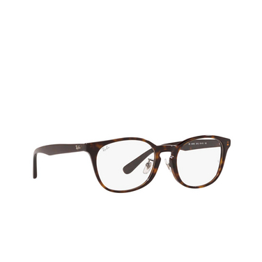 Lunettes de vue Ray-Ban RX5386D 2012 dark havana - Vue trois quarts