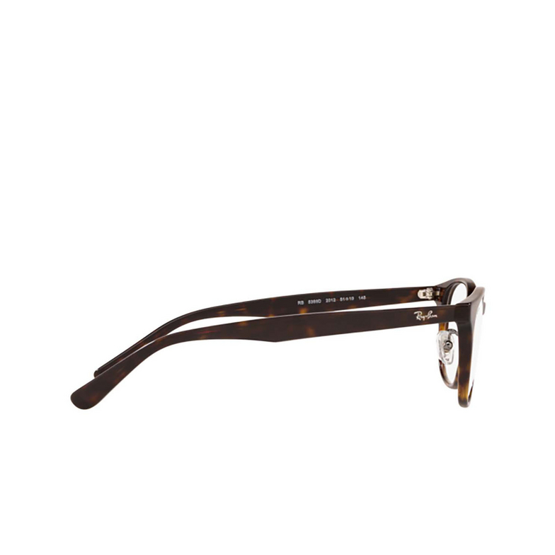 Gafas graduadas Ray-Ban RX5386D 2012 dark havana - 3/4