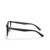 Ray-Ban RX5386D Eyeglasses 5986 dark transparent blue - product thumbnail 3/4