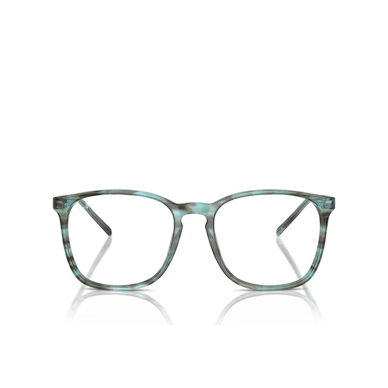 Ray-Ban RX5387 Eyeglasses 8362 striped green - 1/4