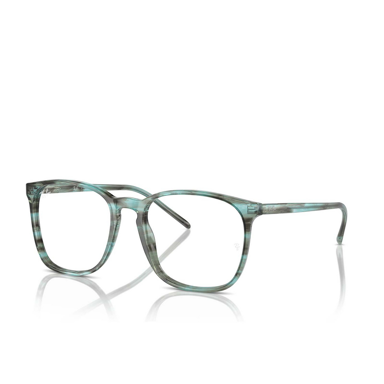 Lunettes de vue Ray-Ban RX5387 8362 striped green - 2/4