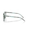 Ray-Ban RX5387 Eyeglasses 8362 striped green - product thumbnail 3/4