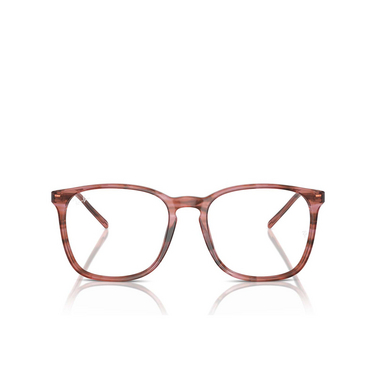 Ray-Ban RX5387 Eyeglasses 8363 striped pink - front view