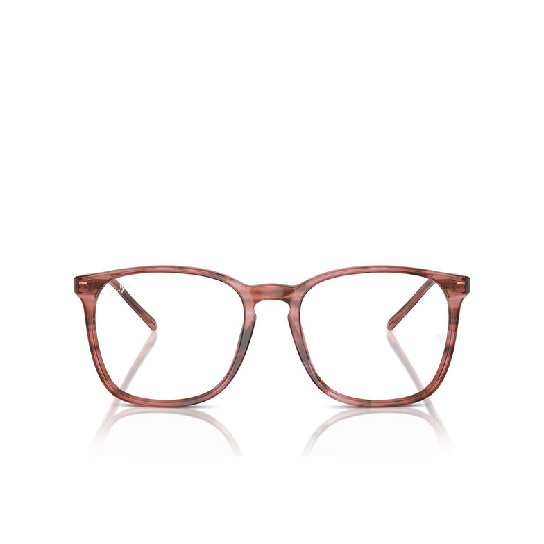 Lunettes de vue Ray-Ban RX5387 8363 striped pink - 1/4