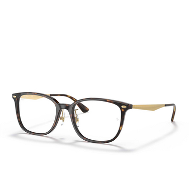 Lunettes de vue Ray-Ban RX5403D 2012 havana - Vue trois quarts