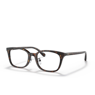 Gafas graduadas Ray-Ban RX5407D 2012 havana - Vista tres cuartos