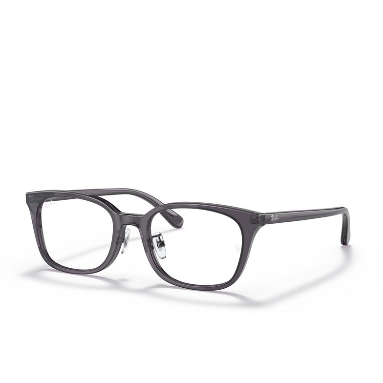 Ray-Ban RX5407D Korrektionsbrillen 5920 transparent dark grey - 2/4