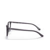 Ray-Ban RX5407D Korrektionsbrillen 5920 transparent dark grey - Produkt-Miniaturansicht 3/4