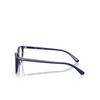 Ray-Ban RX5407D Eyeglasses 5986 transparent dark blue - product thumbnail 3/4