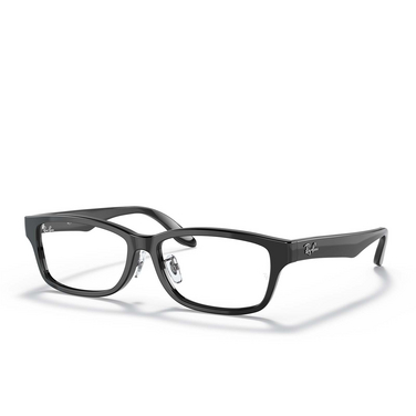 Ray-Ban RX5408D Eyeglasses 2000 black - three-quarters view