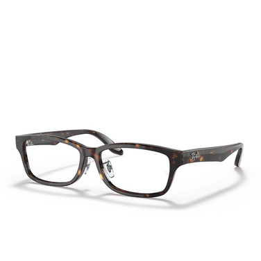 Gafas graduadas Ray-Ban RX5408D 2012 havana - Vista tres cuartos