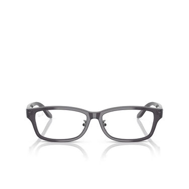 Lunettes de vue Ray-Ban RX5408D 5920 transparent dark grey - Vue de face