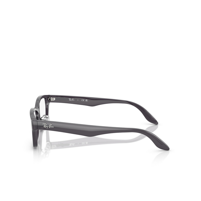 Lunettes de vue Ray-Ban RX5408D 5920 transparent dark grey - 3/4