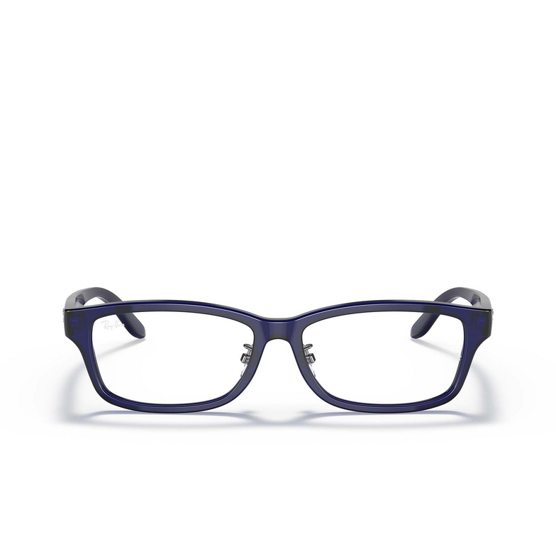 Ray-Ban RX5408D Eyeglasses 5986 transparent dark blue - 1/4