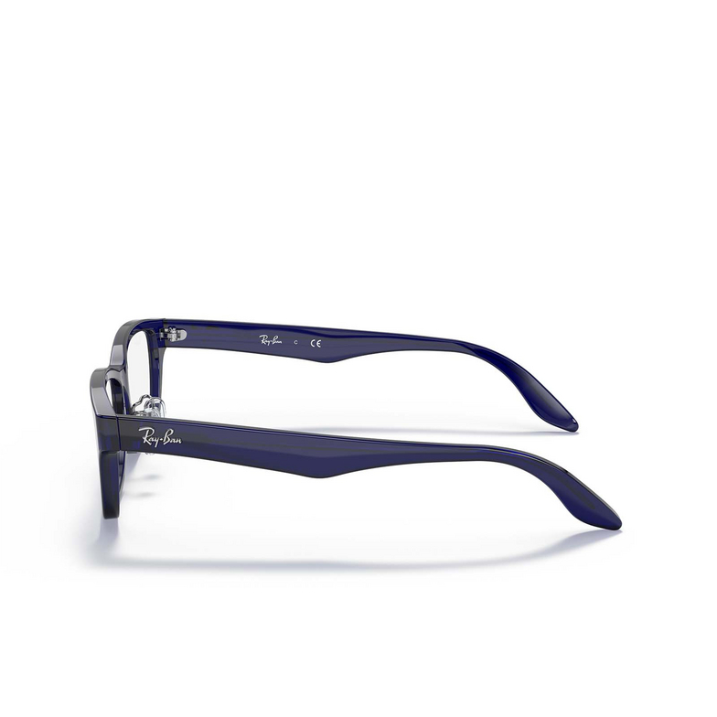 Ray-Ban RX5408D Eyeglasses 5986 transparent dark blue - 3/4