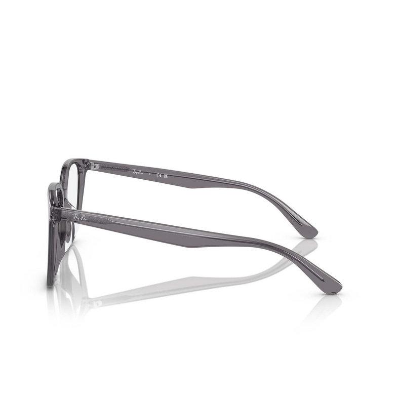 Lunettes de vue Ray-Ban RX5411D 8268 transparent grey - 3/4