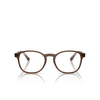 Gafas graduadas Ray-Ban RX5417 8365 brown on transparent light brown - Miniatura del producto 1/4