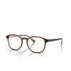 Gafas graduadas Ray-Ban RX5417 8365 brown on transparent light brown - Miniatura del producto 2/4