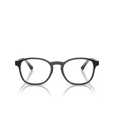Gafas graduadas Ray-Ban RX5417 8367 dark grey on transparent - Vista delantera