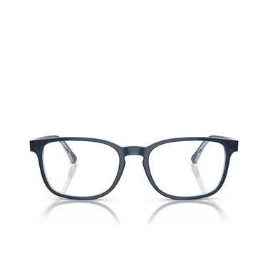 Ray-Ban RX5418 Eyeglasses 8324 blue on transparent blue - front view