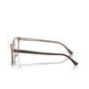 Ray-Ban RX5418 Eyeglasses 8365 brown on transparent light brown - product thumbnail 3/4