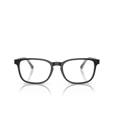 Ray-Ban RX5418 Eyeglasses 8367 dark grey on transparent grey - front view
