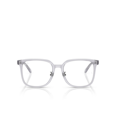 Lunettes de vue Ray-Ban RX5419D 8415 transparent grey - Vue de face