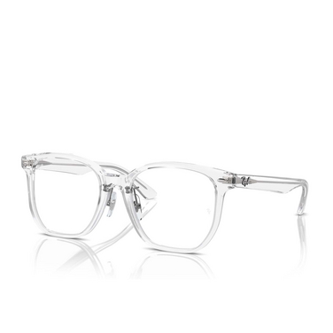 Ray-Ban RX5425D Eyeglasses 2001 transparent - three-quarters view