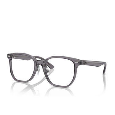 Ray-Ban RX5425D Eyeglasses 8268 transparent grey - three-quarters view