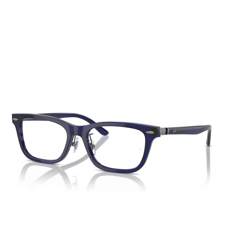 Lunettes de vue Ray-Ban RX5426D 8288 transparent blue - 2/4