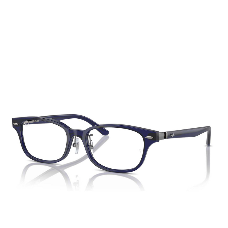 Lunettes de vue Ray-Ban RX5427D 8288 transparent blue - 2/4