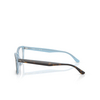 Occhiali da vista Ray-Ban RX5428 5883 havana on light blue - anteprima prodotto 3/4